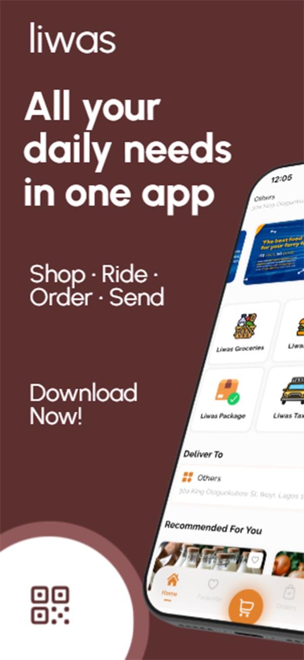LiWAS Customer app screen 1