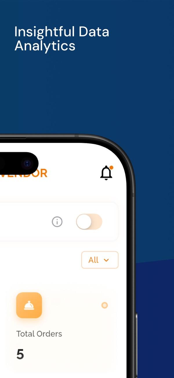 LiWAS Vendor app screen 2